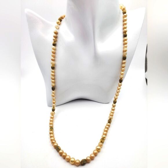 Titanics memory Antique aged coated dinner necklace N0340 - Picture 1 of 3